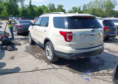 2018 Ford Explorer Xlt z USA, uszkodzony, nr VIN 1FM5K8D83JGB85602